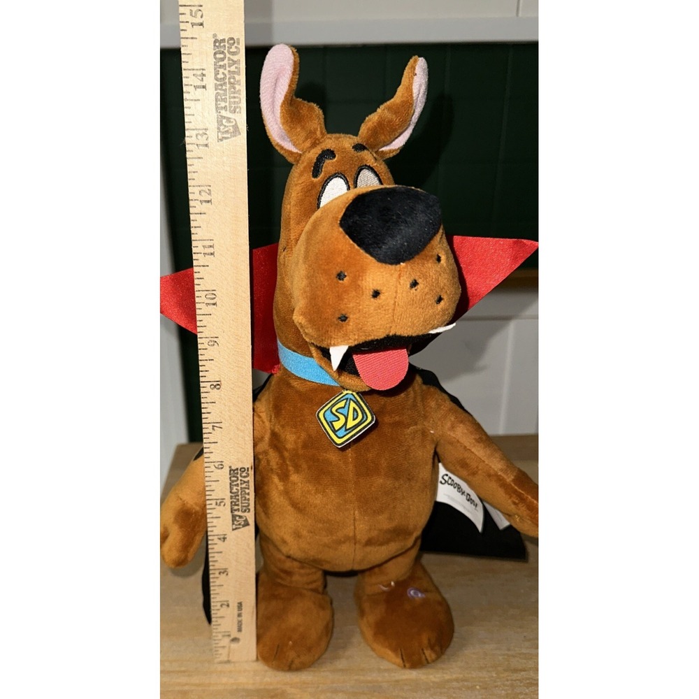 Gemmy Scooby Doo Vampire Dracula Stuffed Plush 14"  Sings Dances‎ Halloween EUC - Picture 6 of 10
